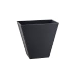 Cordoba Sleek Wastebasket, 12 Quart, Black